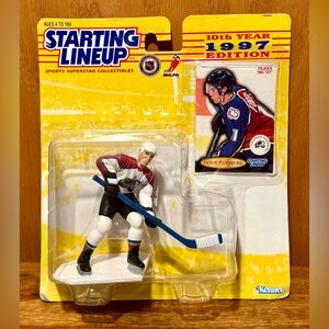 VINTAGE 1997 Starting Lineup NHL Peter Forsberg Colorado Avalanche '96-'97 NIB